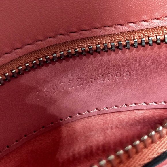 Gucci Shoulder Bag Pink Leather 657-083025 - Picture 12 of 13